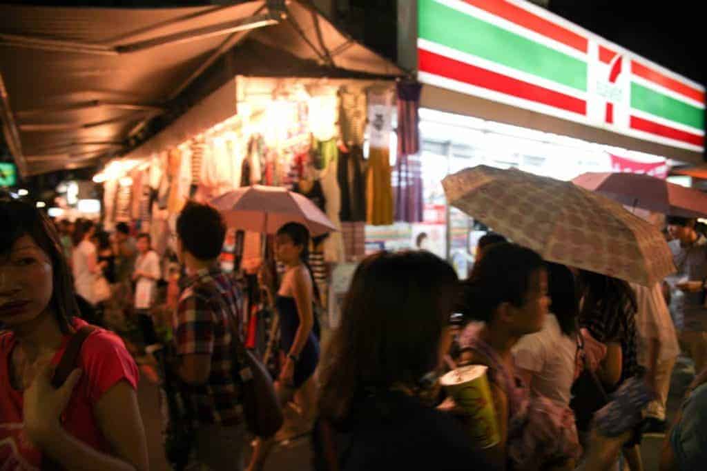 7 Eleven at a night market